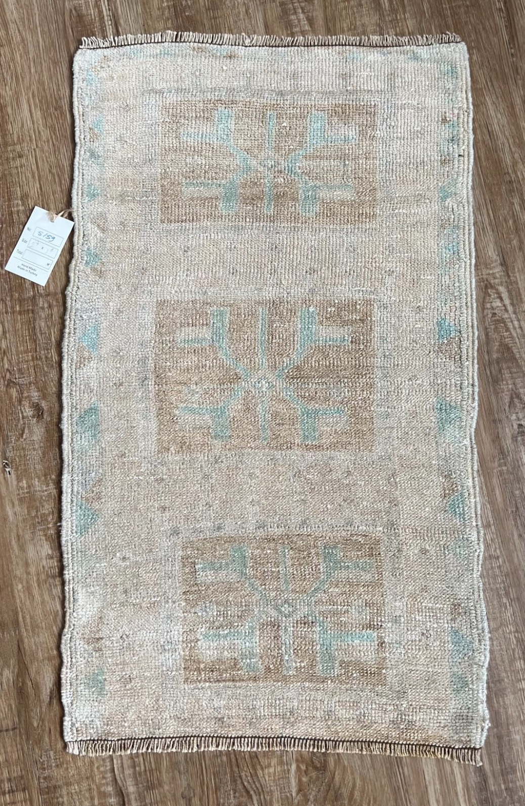Vintage Mini Oushak Rug - 2'x3'