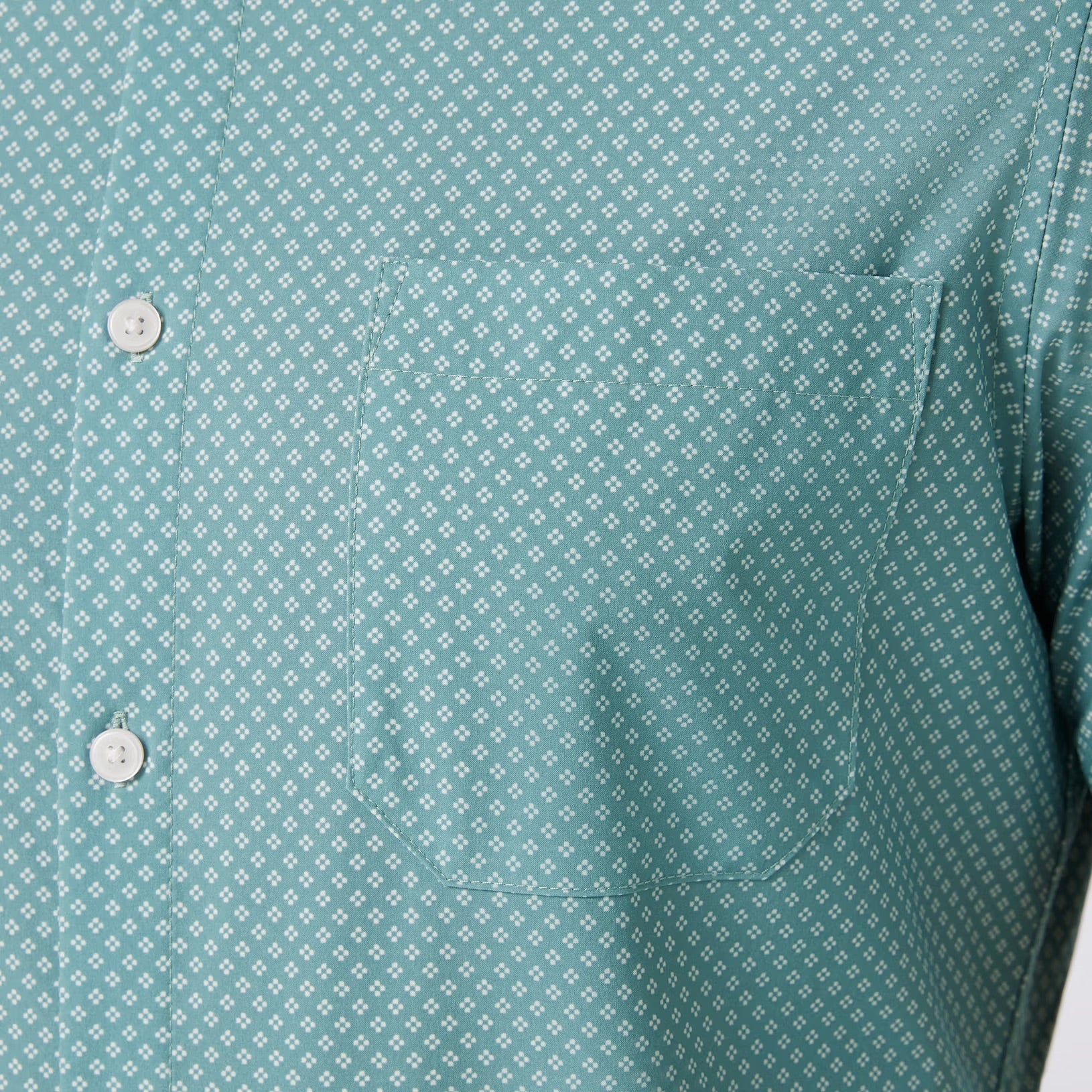 Leeward SS Dress Shirt - Pale Balsam Clover