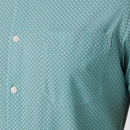 Leeward SS Dress Shirt - Pale Balsam Clover