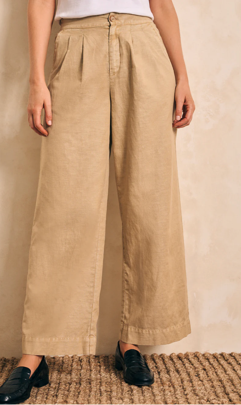 Cotton Canvas Trouser