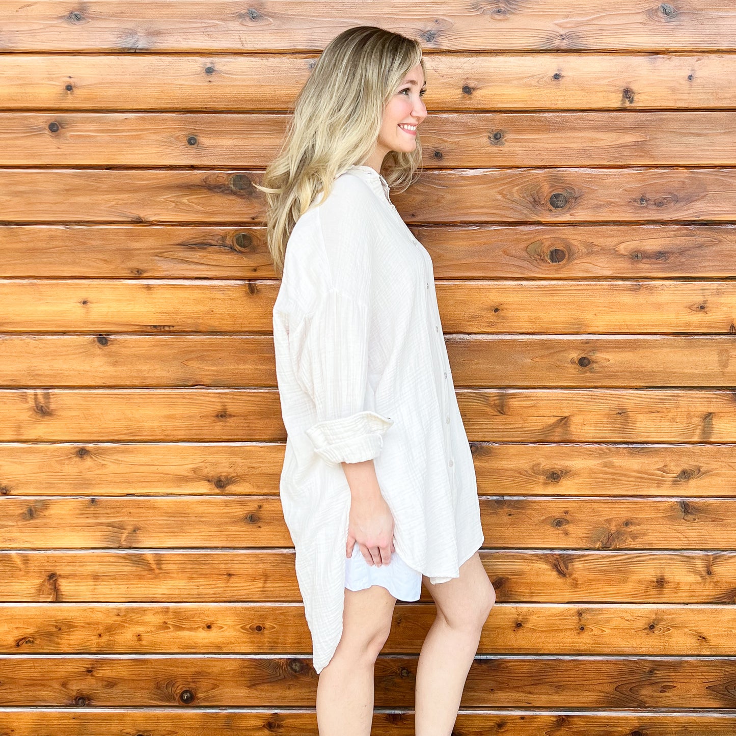 Captiva Gauze Beach Shirt