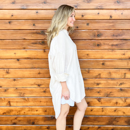 Captiva Gauze Beach Shirt