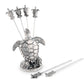Sea Turtle Cheese Pick Set