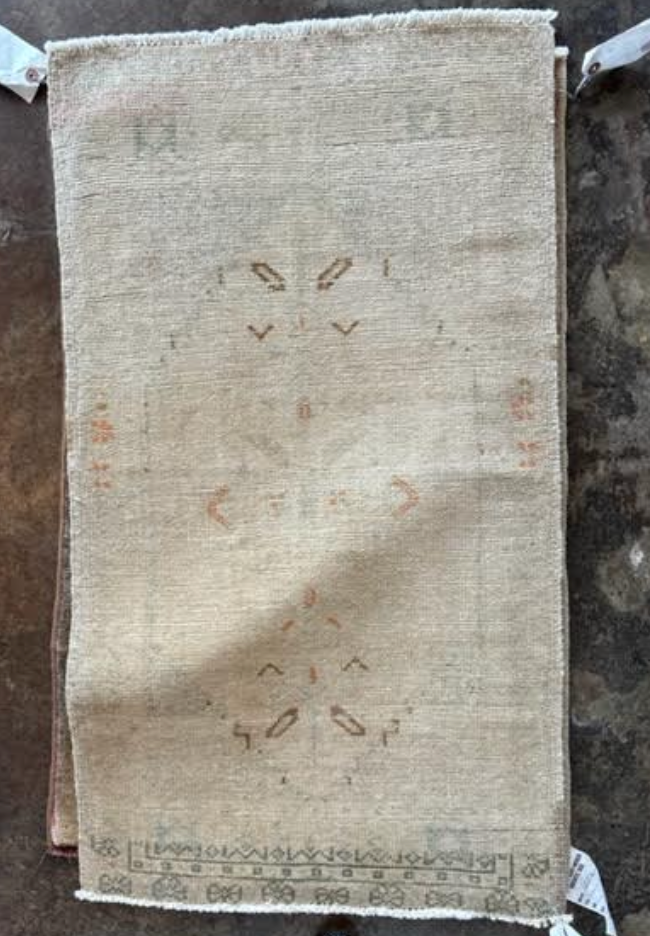 Vintage Mini Oushak Rug - 2'x3'