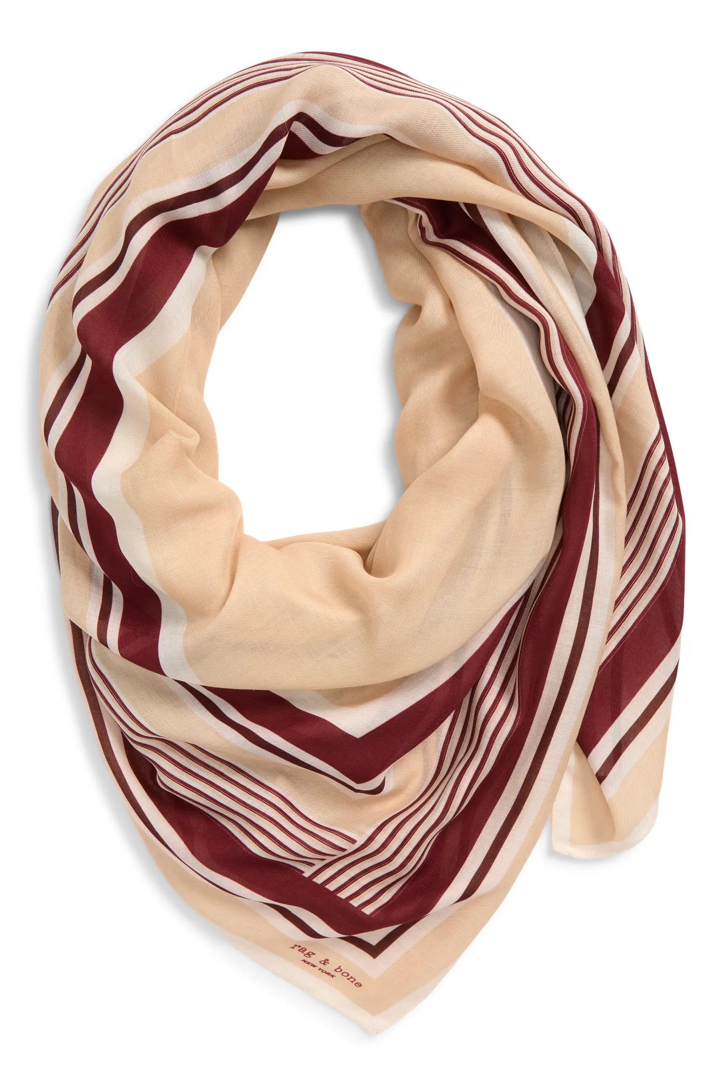 Lina Striped Scarf