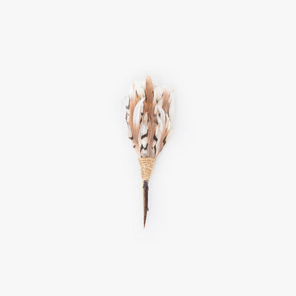 Feathered Lapel  / Hat Pin