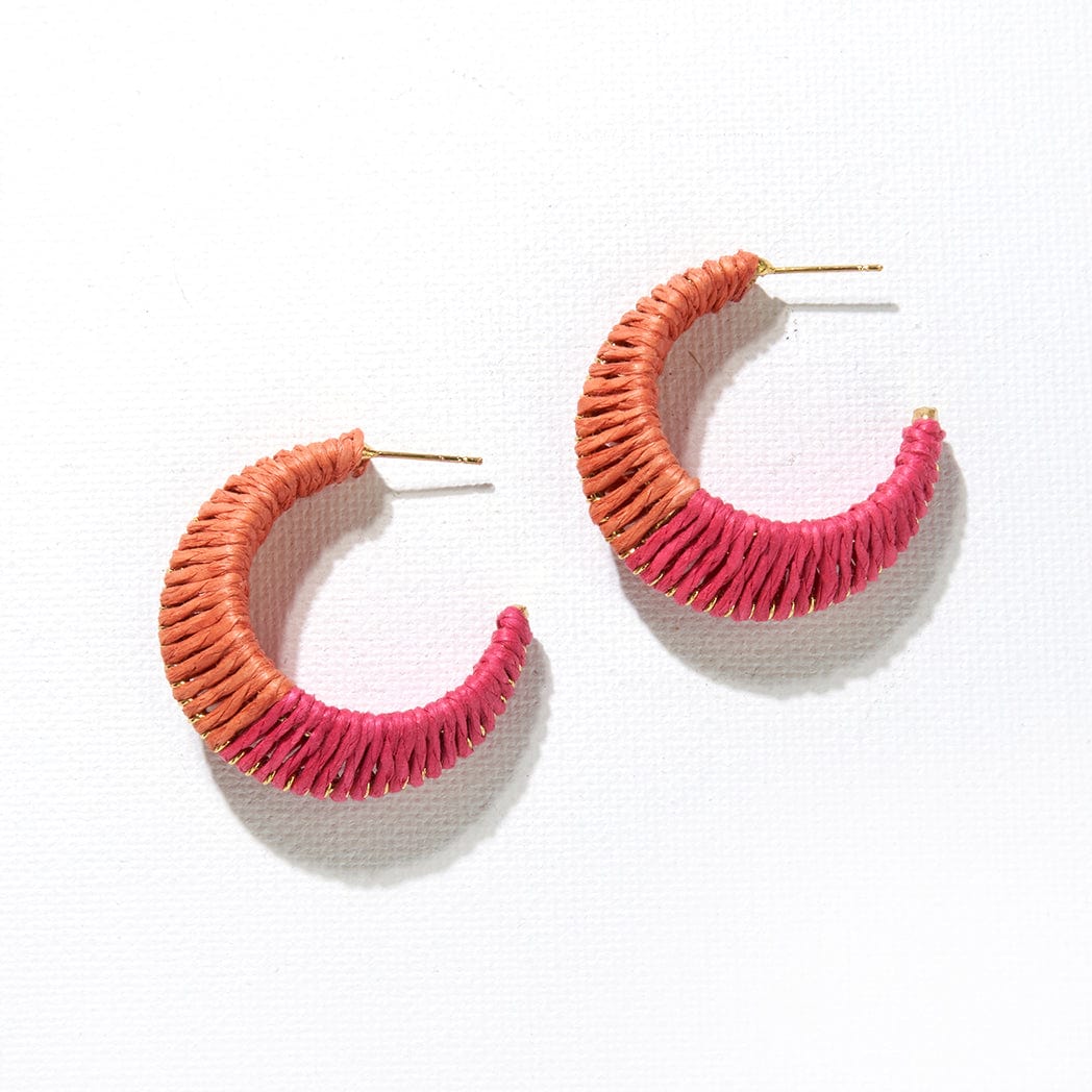 Harper Raffia Wrapped Earring