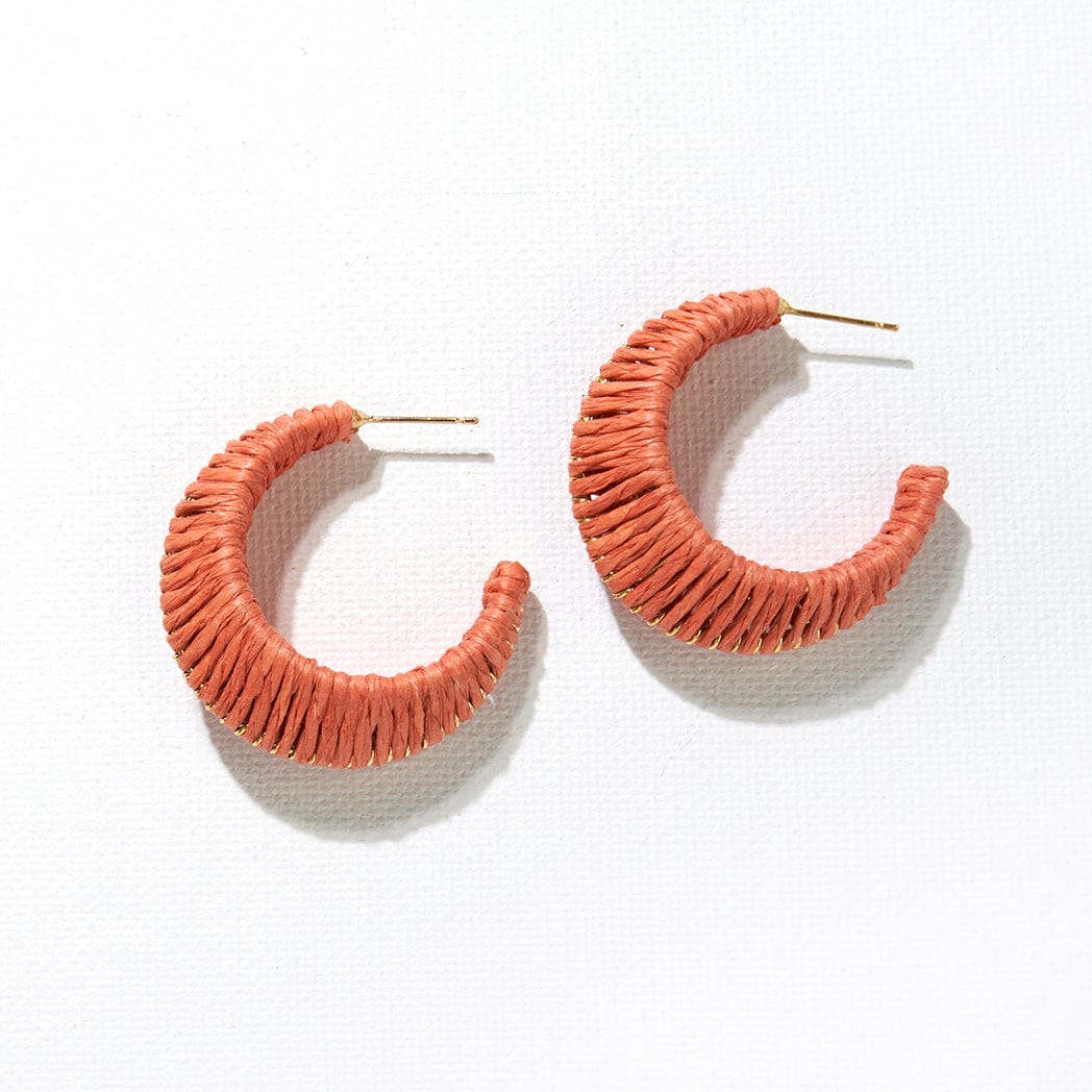 Harper Raffia Wrapped Earring