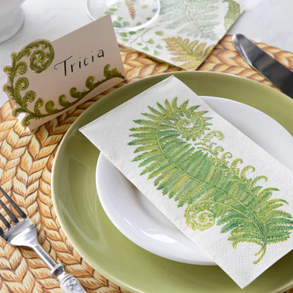 Fern Guest Napkin - Pack of 16