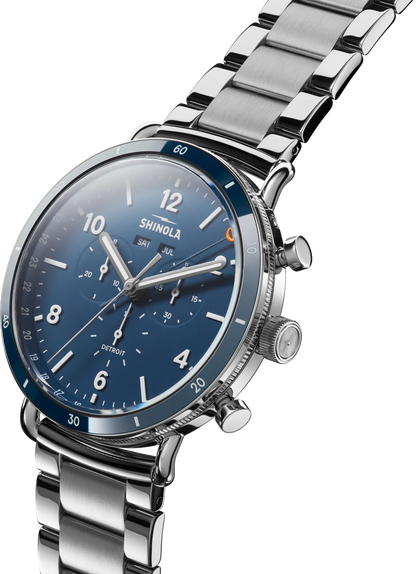 Canfield Sport Chronograph 45mm - Midnight Blue