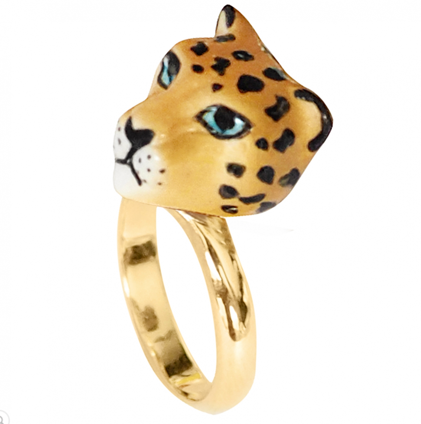 Leopard Head Maxi Ring