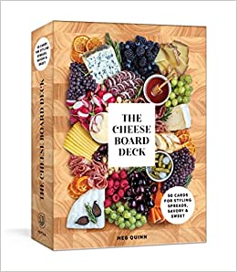 The Cheeseboard Deck 50 Cards for Styling Spreads, Savory and Sweet