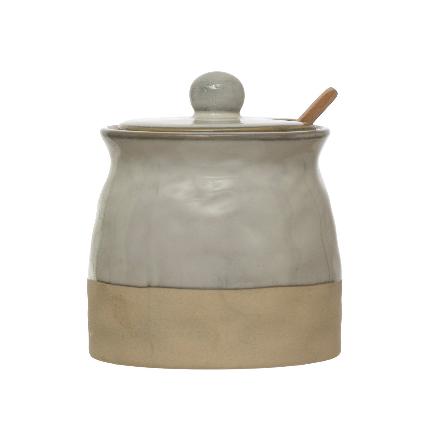 Creative Co-Op Sugar Pot with Lid and Spoon | Hearth and Soul