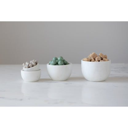 Marble Measuring Cups - Set of 4