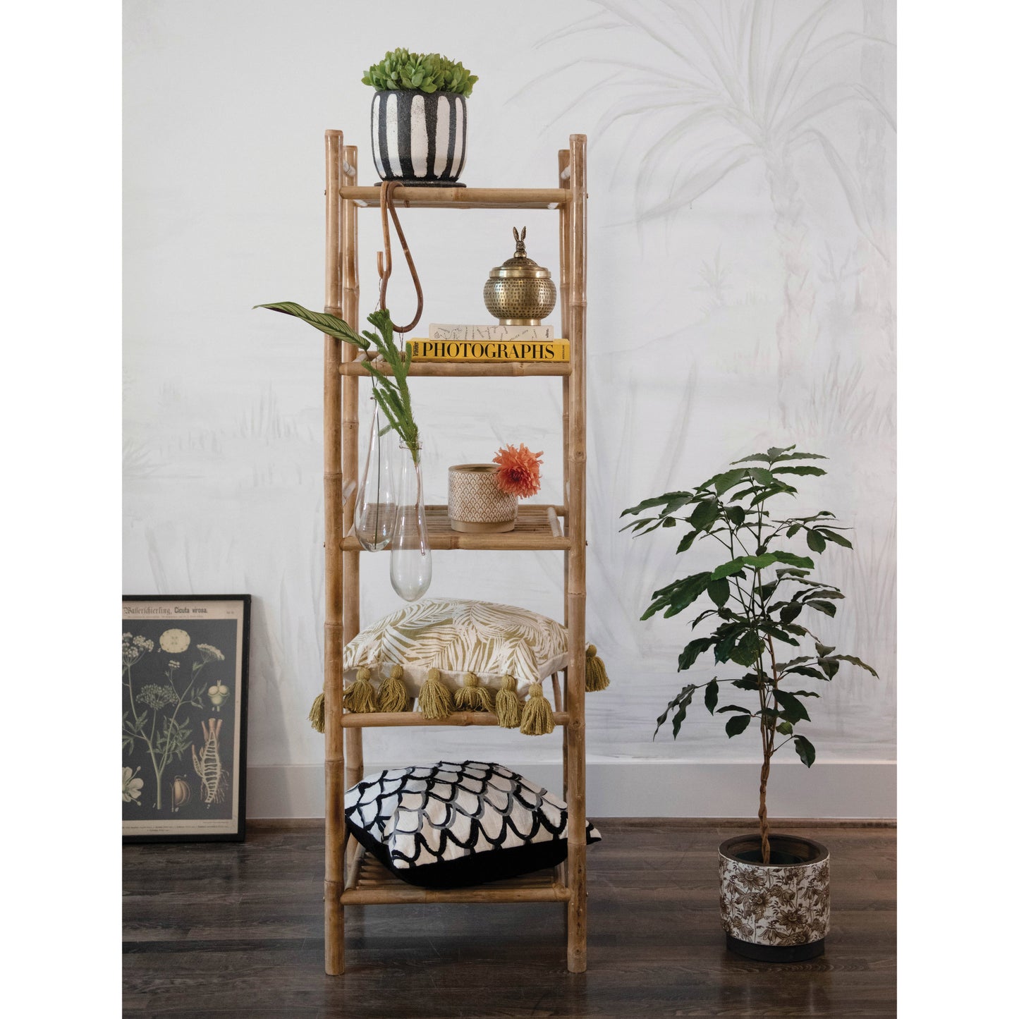 Bamboo Shelf - 5-Tier