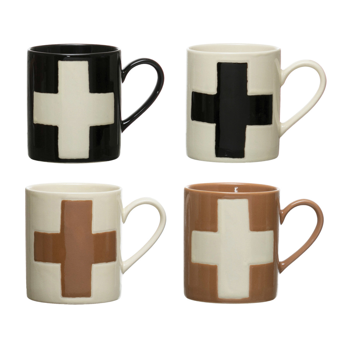 Swiss Cross Wax Relief Mug