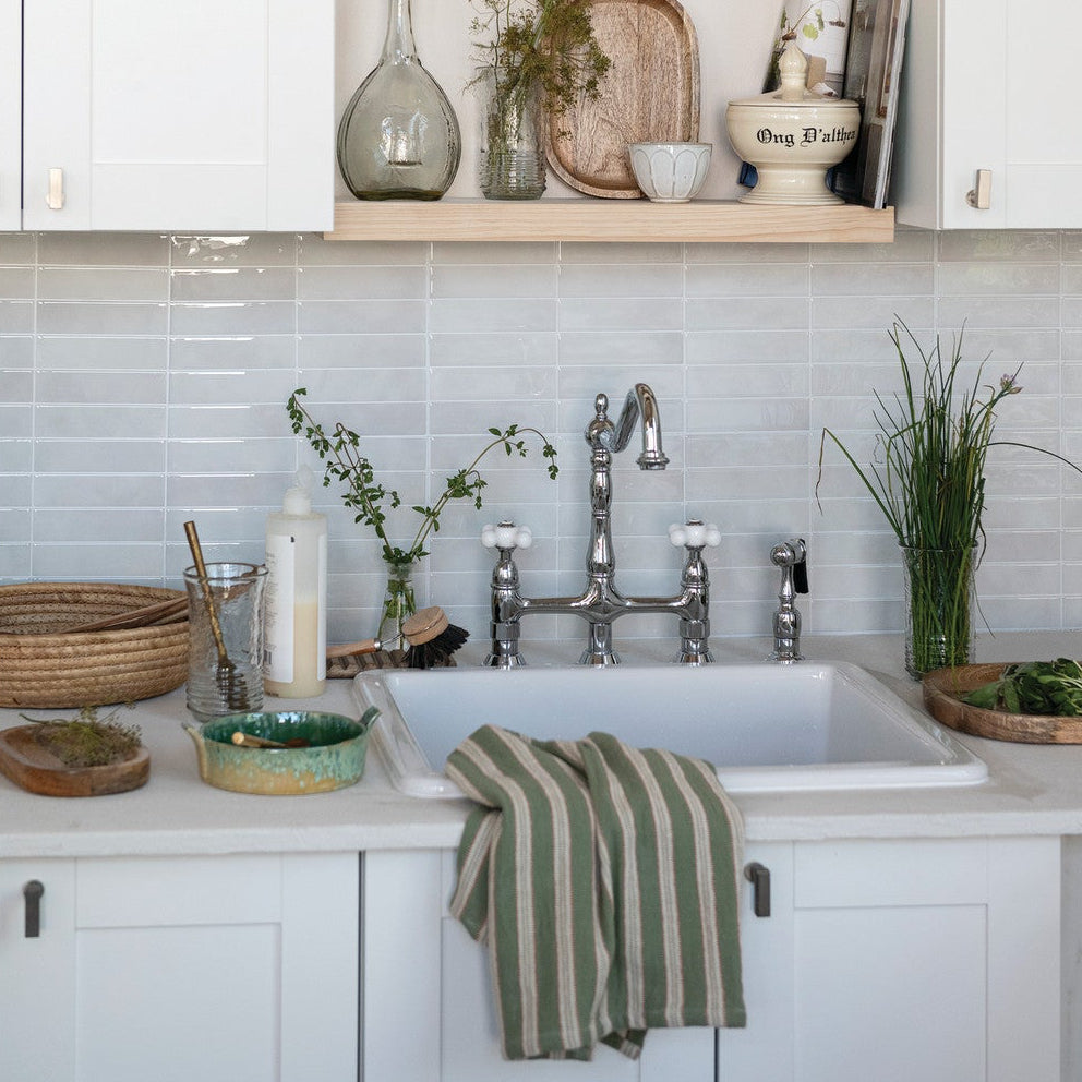 1-3/4 Cup Stoneware Baker with Handles - Green