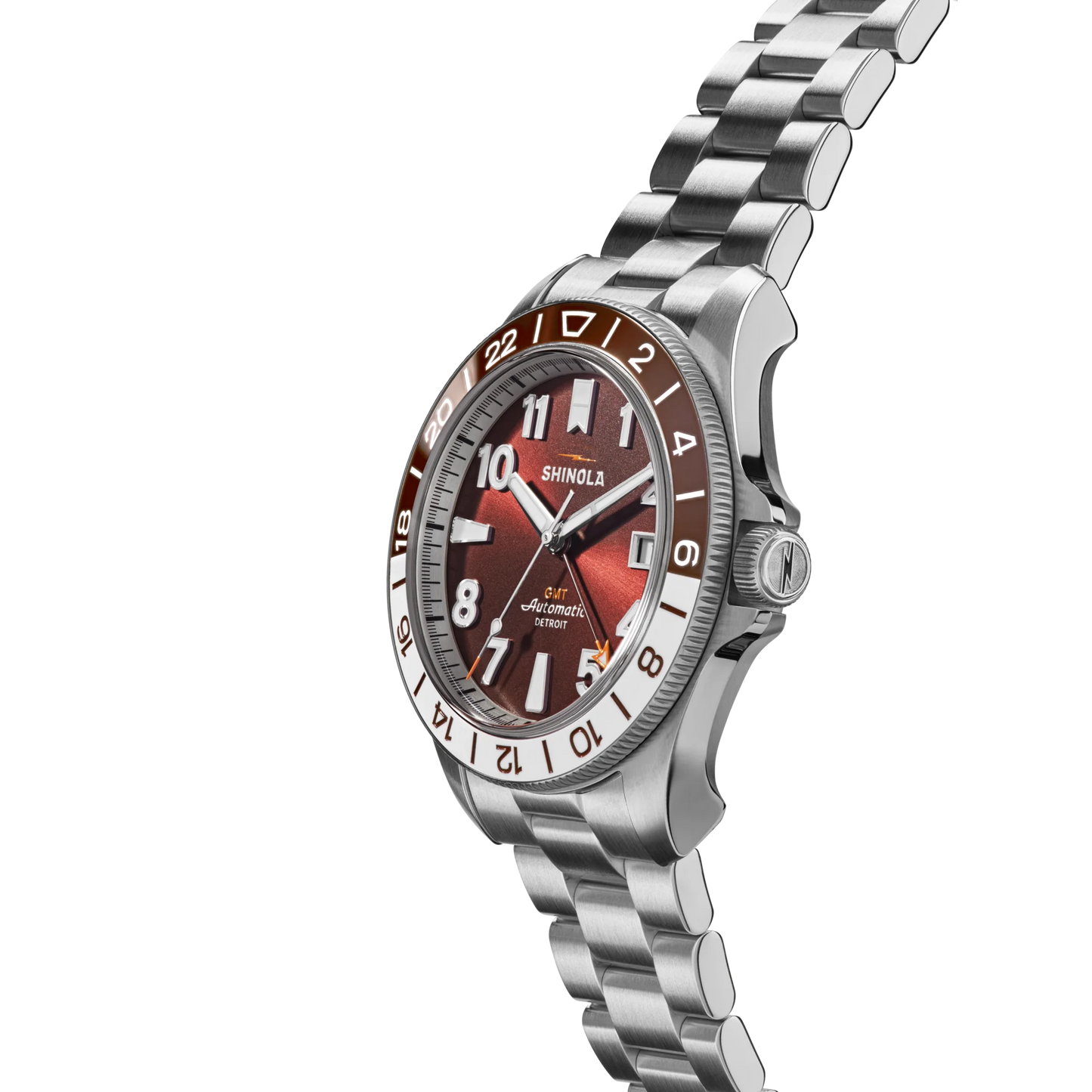 Monster GMT Automatic Watch - 40mm | Whiskey