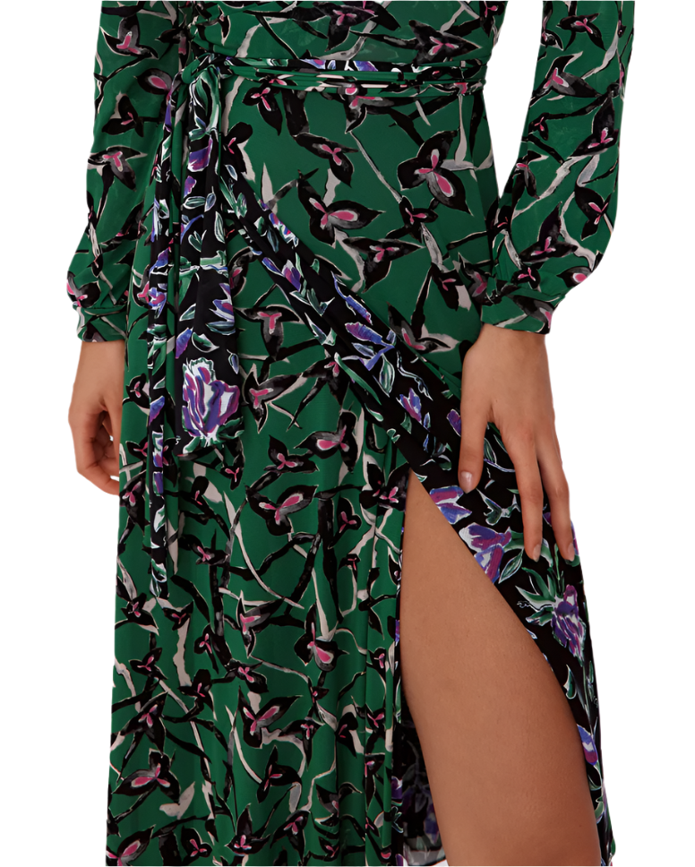 phoenix reversible mesh wrap dress DVF PHOENIX REVERSIBLE MESH WRAP DRESS