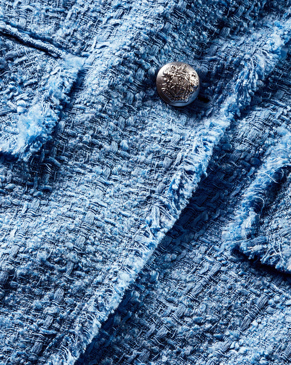Hosanna Cotton Blend Dickey Jacket