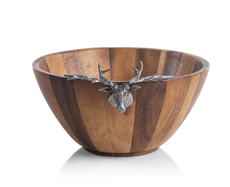 St. Anton Stag Head Salad Bowl