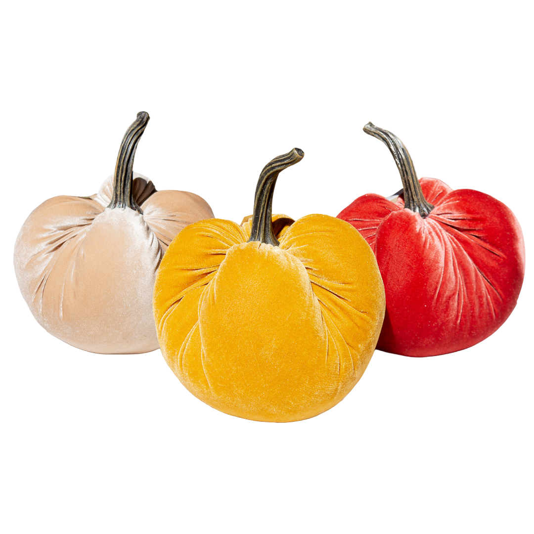 Velvet Weighted Pumpkin