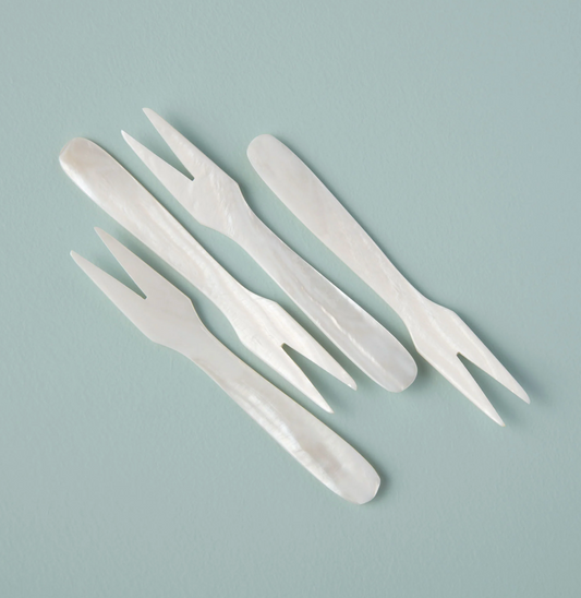 Seashell Forks - Set of 4