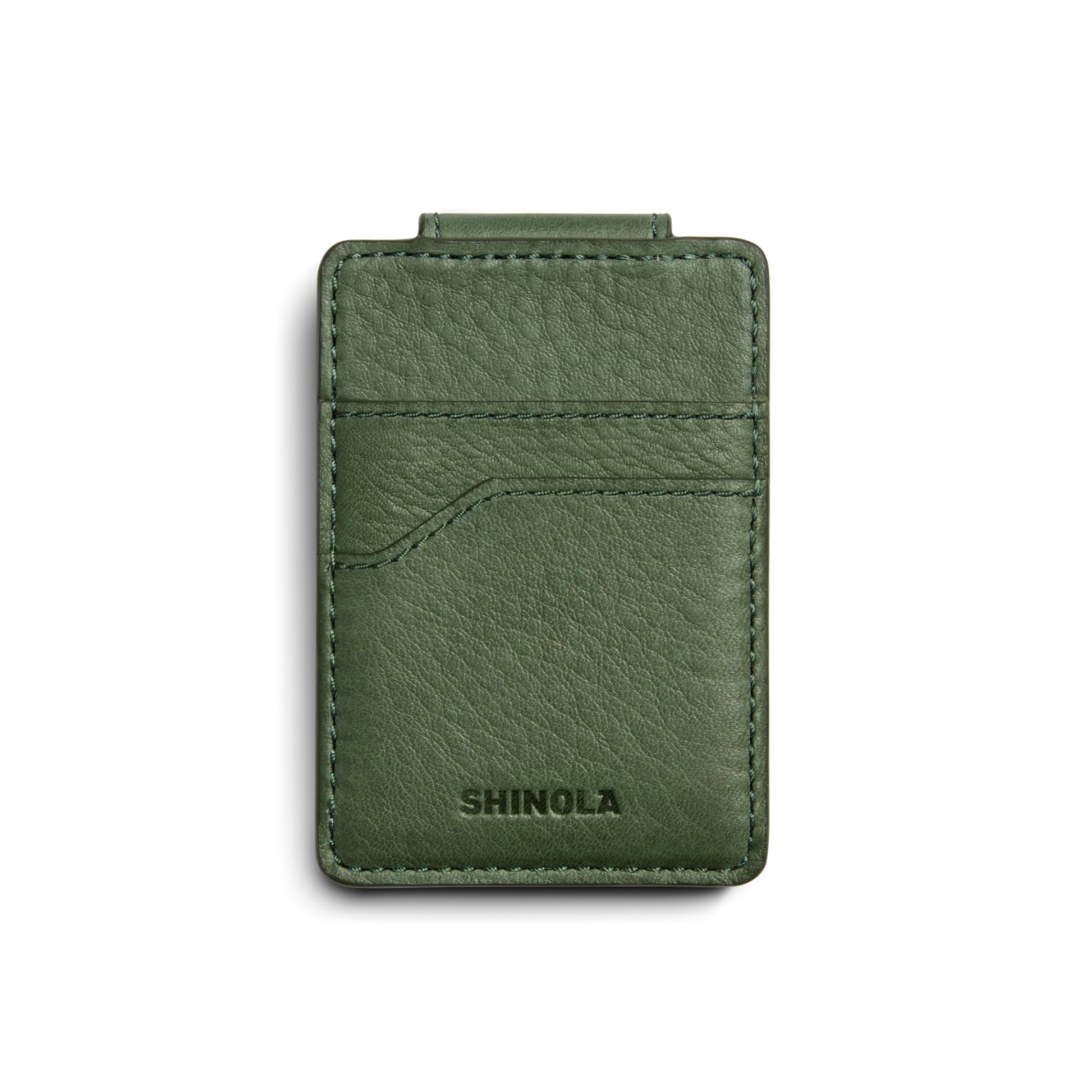  Magnetic Money Clip Card Holder - Evergreen