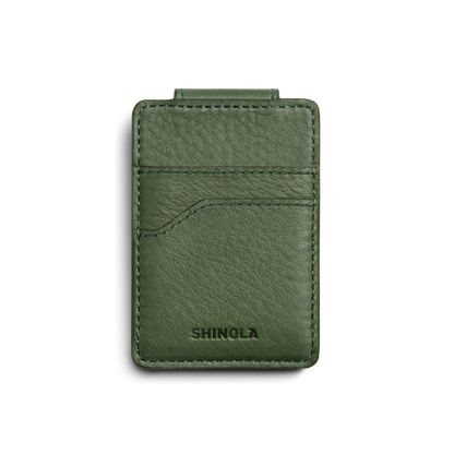  Magnetic Money Clip Card Holder - Evergreen