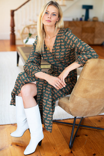 Bishop Sleeve Dress