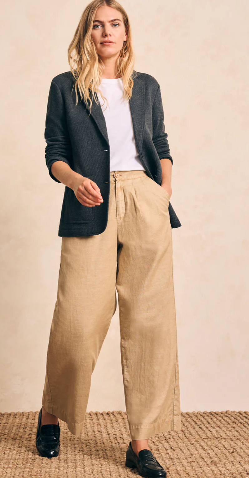 Cotton Canvas Trouser