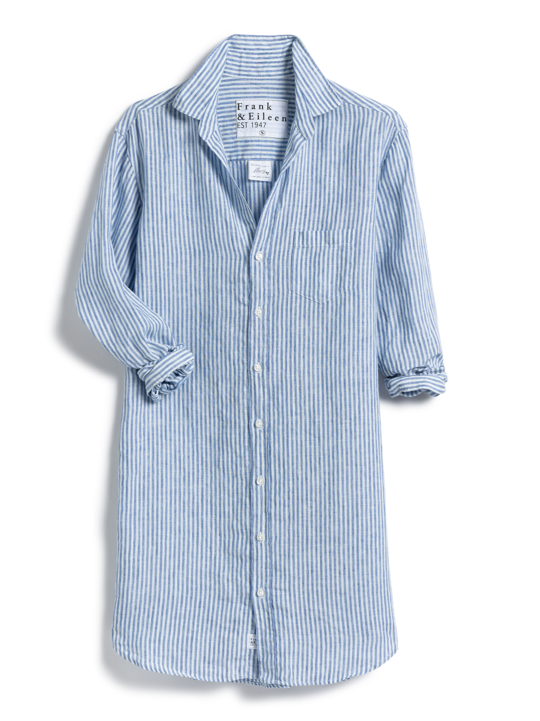 Mary L/S Button Down Dress