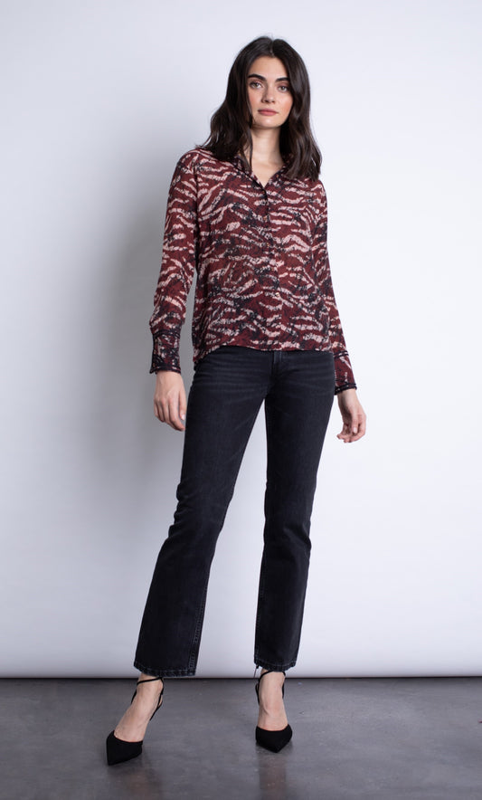 Mayra Print Blouse