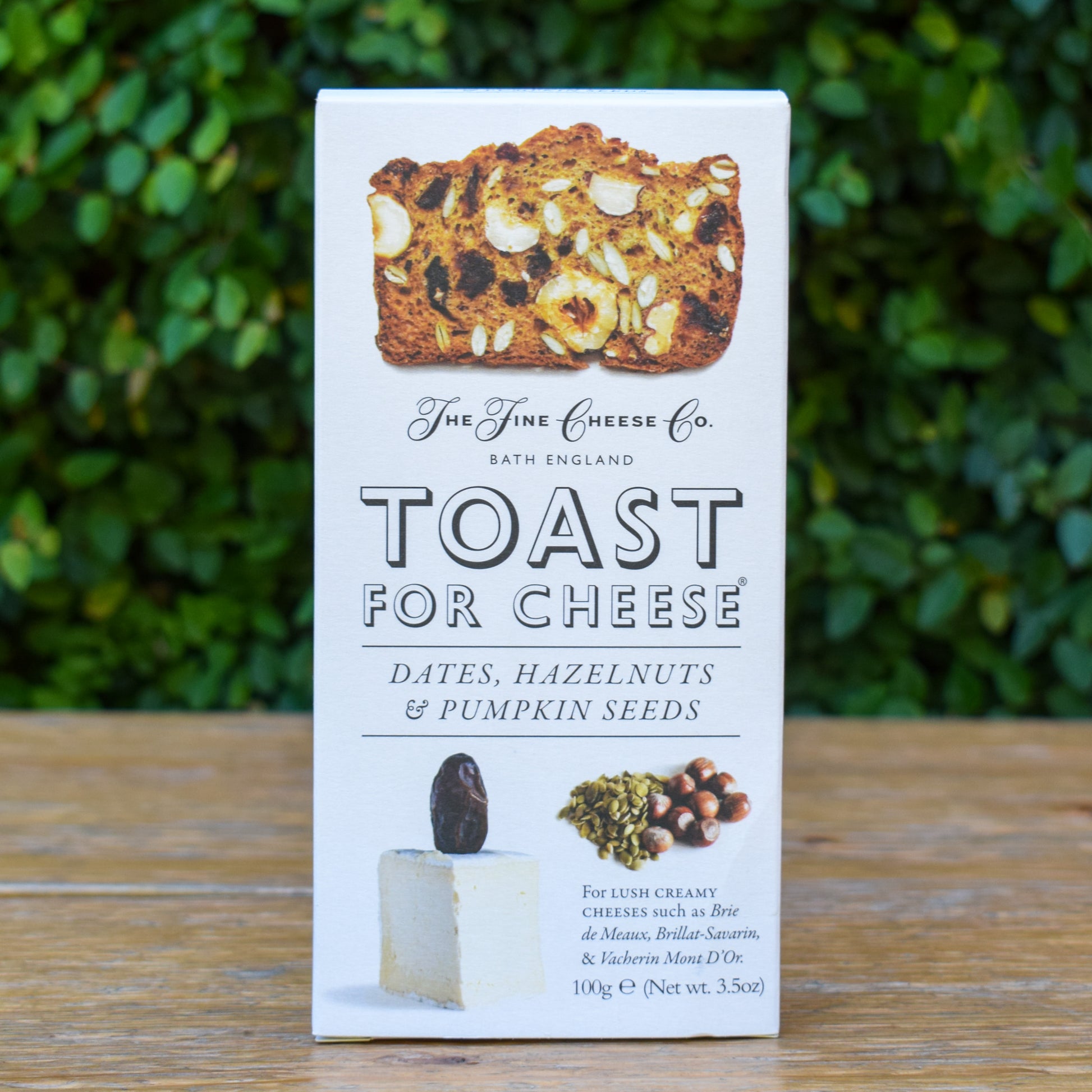 Toast for Cheese - Date & Hazelnut