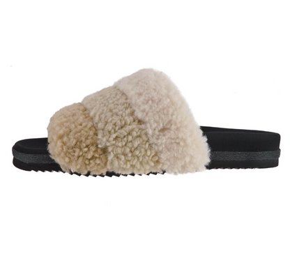 Fuzzy Puff Slipper