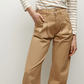 Mia Wide-Leg Pleated Pant