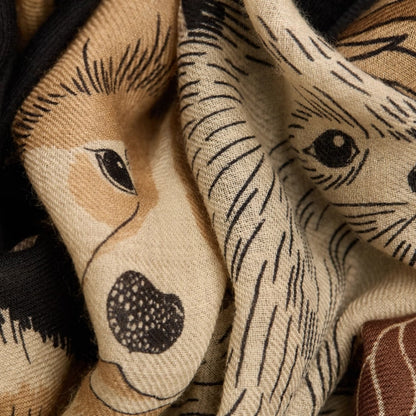 Scarf 100 - Toutou - Black