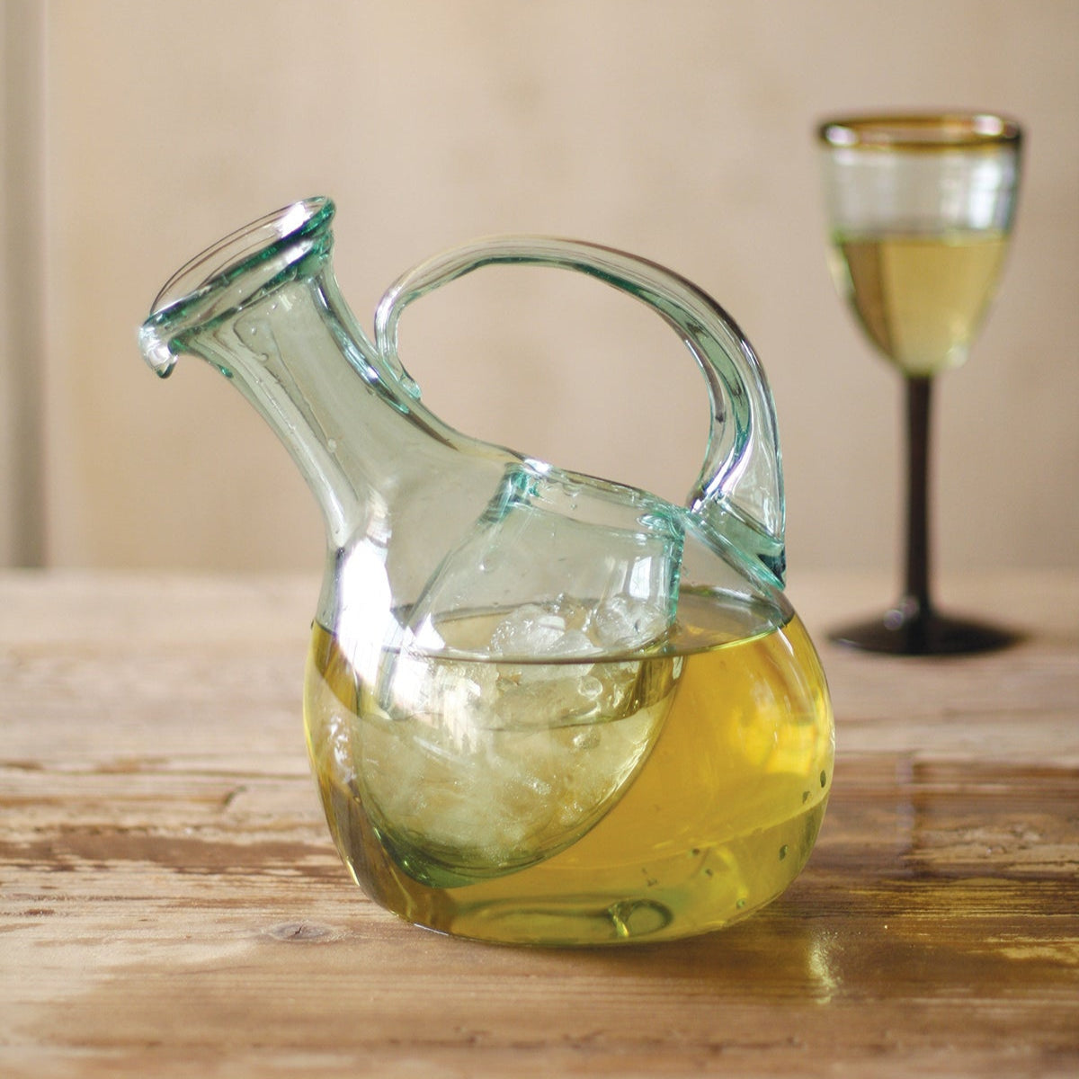 Tilted Wine Decanter with Ice Pocket | Hearth and Soul