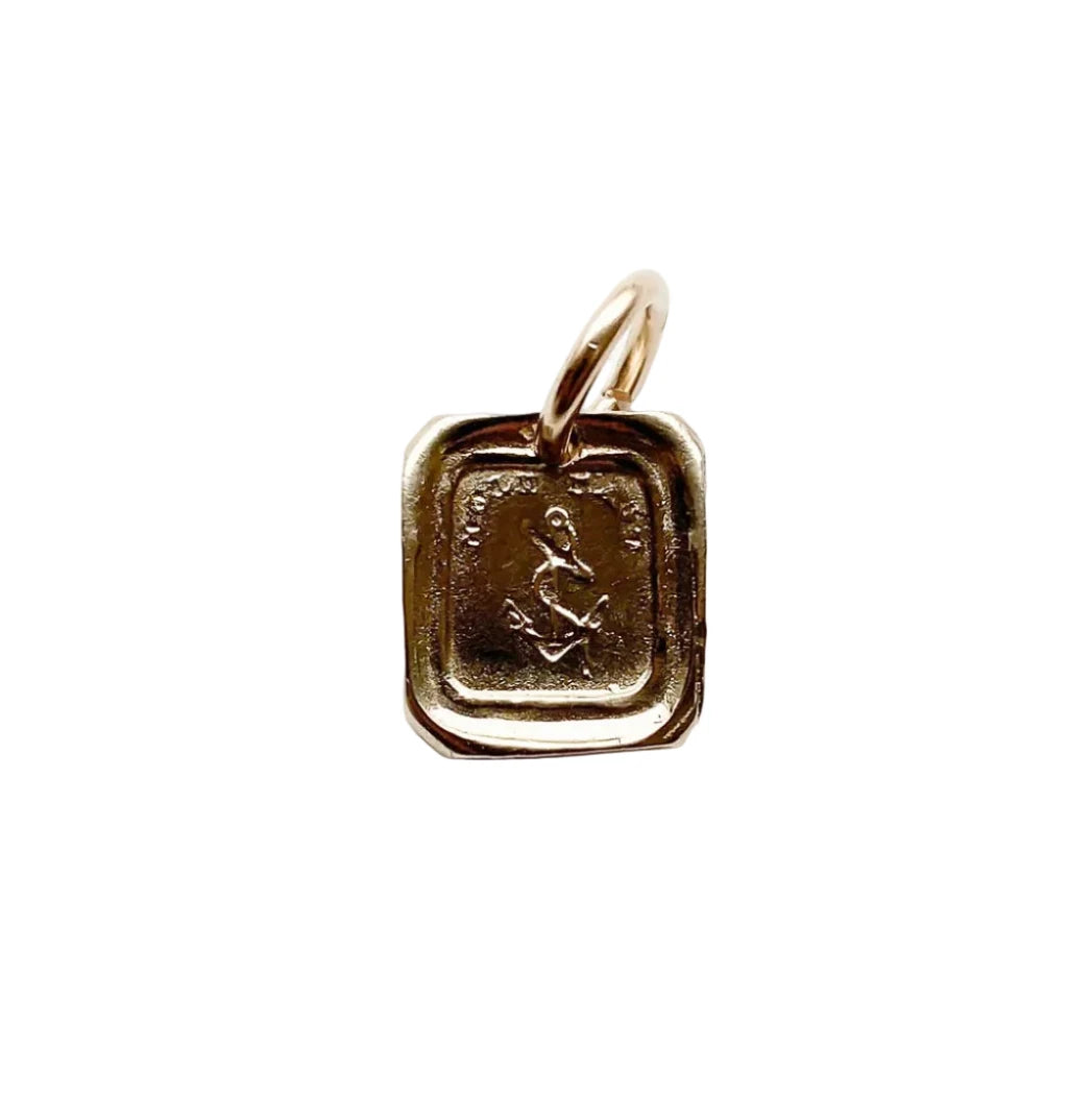 Hold Fast Charm - Sterling Silver