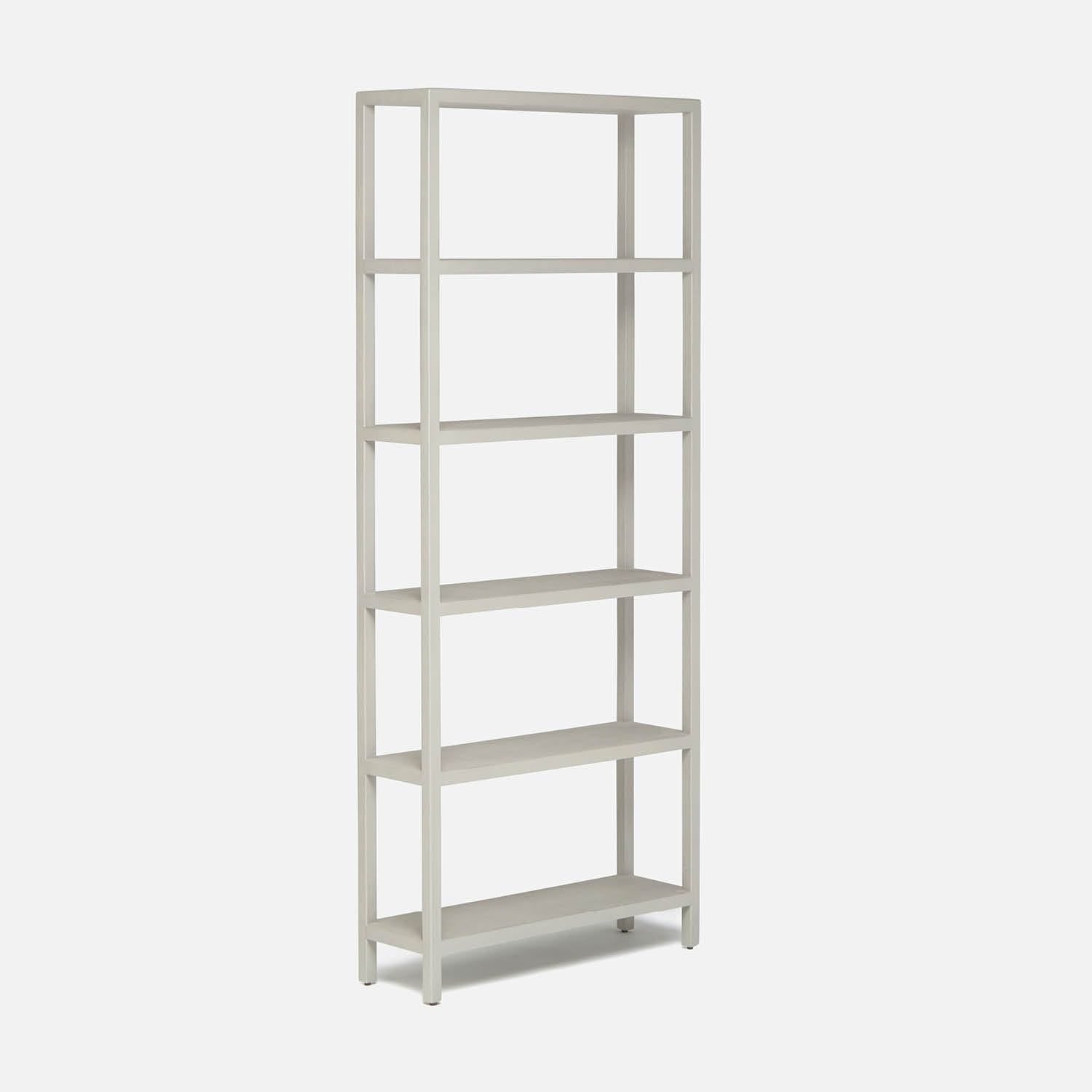 Paul Bookcase - Narrow - Light Gray