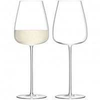 Wine Culture Glasses - White Wine Goblet - Set of 2