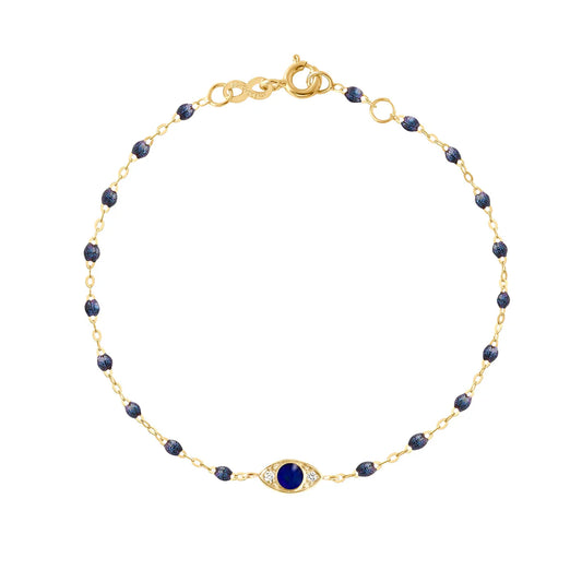 Eye Sparkle Bracelet - 6.7" - YG