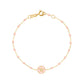 Classic Gigi Flower Bracelet - 6.7" - YG