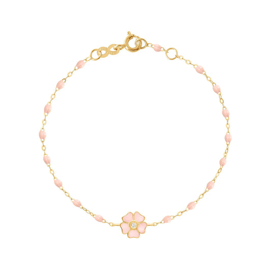 Classic Gigi Flower Bracelet - 6.7" - YG