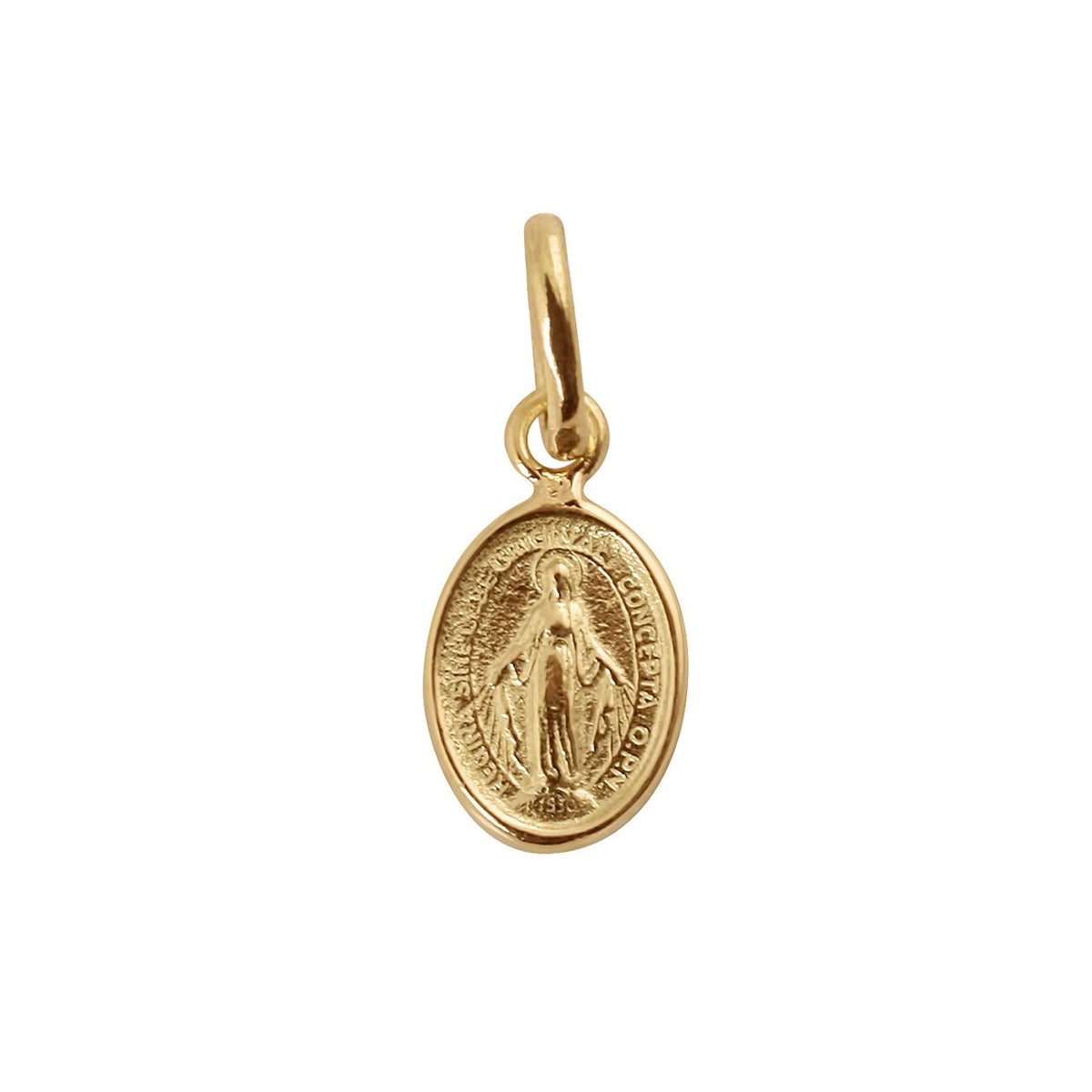 Petite Gold Madone Pendant 