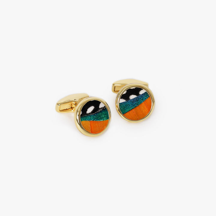 Feathered Cufflinks