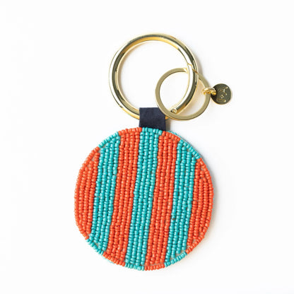 Kelsey Seed Beaded Bag Accessory Key Ring