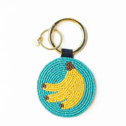 Kelsey Seed Beaded Bag Accessory Key Ring
