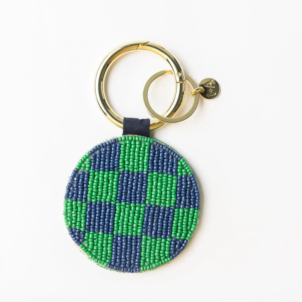 Kelsey Seed Beaded Bag Accessory Key Ring
