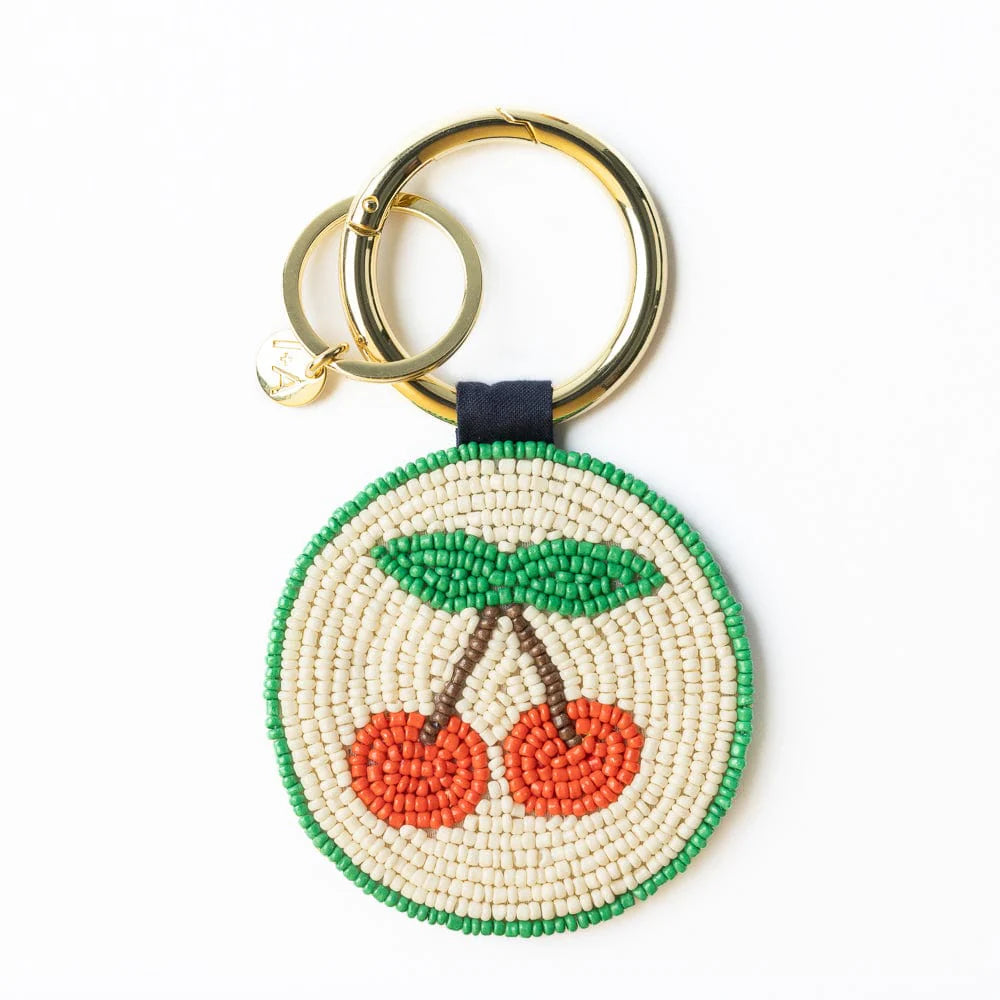 Kelsey Seed Beaded Bag Accessory Key Ring